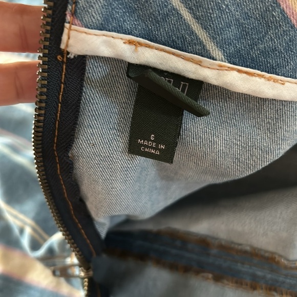 Wild Fable Striped Mini Skirt Size 6 - Picture 4 of 7